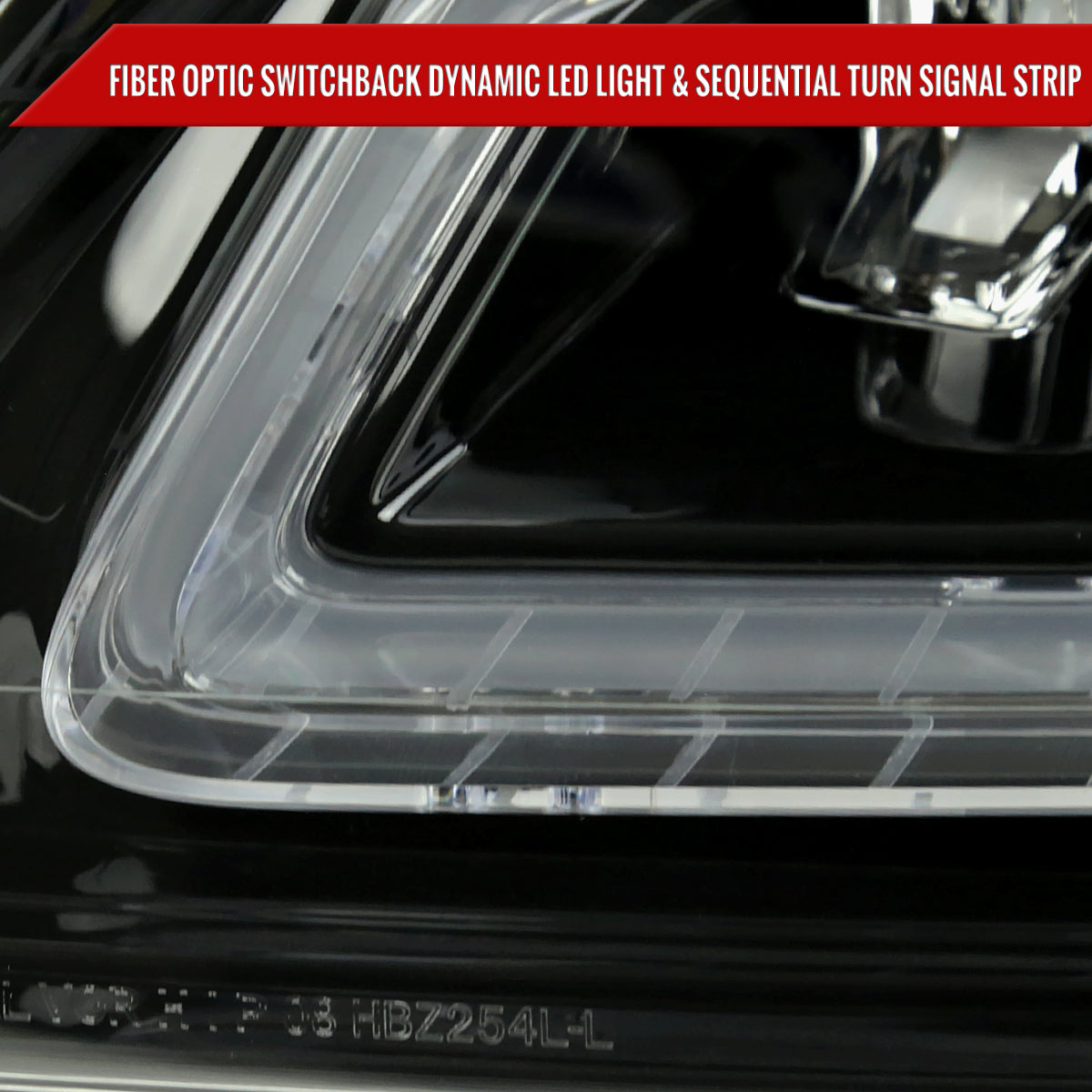 Spec-D 08-11 Benz W204 C-Class SEQ LED Headlights Black/Smoked