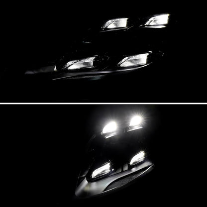 Spec-D 11-14 Porsche Cayenne 958 Matrix Style Porjector Headlights Blk