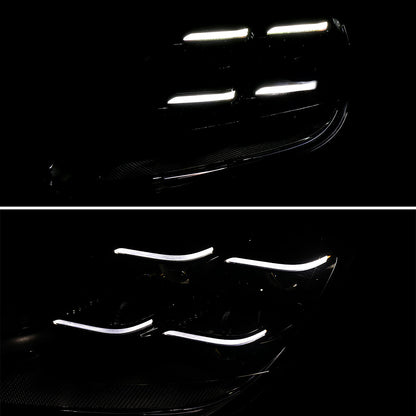 Spec-D 11-14 Porsche Cayenne 958.1 LED Projector Headlights Black
