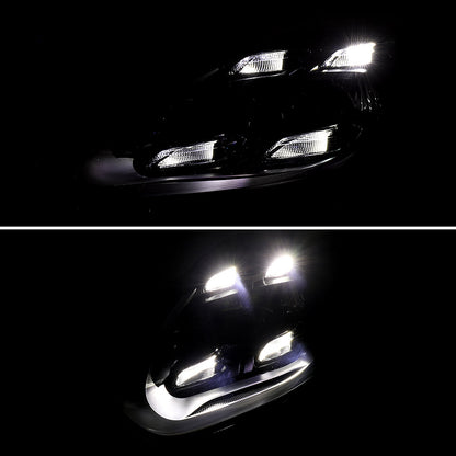 Spec-D 15-17 Porsche Cayenne 958.2 Pro Headlights for non-Dynamic Blk