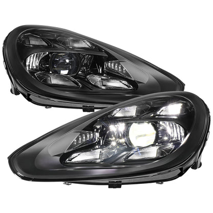 Spec-D 15-17 Porsche Cayenne 958.2 Pro Headlights for non-Dynamic Blk
