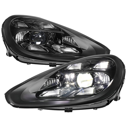 Spec-D 15-17 Porsche Cayenne 958.2 Pro Headlights for non-Dynamic Blk