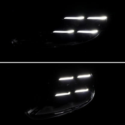Spec-D 18-23 Porsche Cayenne Headlights Matrix Style Dynamic Black