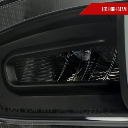 Spec-D 16-21 Honda Civic Headlights SEQ LED Black/Smoked