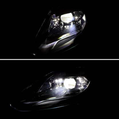 Spec-D 17-22 Porsche Panamera Headlights Matrix Style Projector Black