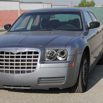 Spec-D 05-10 Chrysler 300 Projector Headlights Chrome/Clear Lens