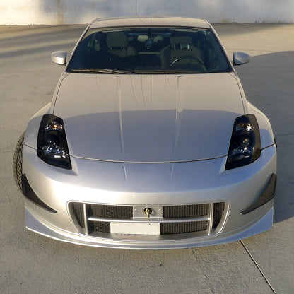 Spec-D 03-05 350Z Projector Headlights Factory HID Black/Smoked