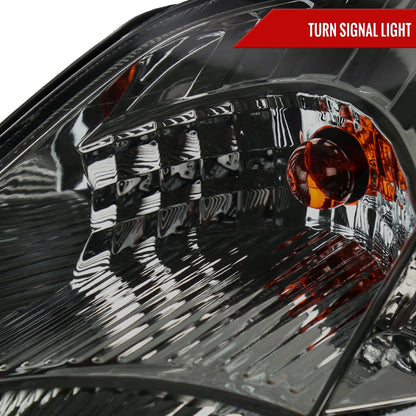 Spec-D 06-09 350Z LED Projector Headlights Chrome/Smoked Lens