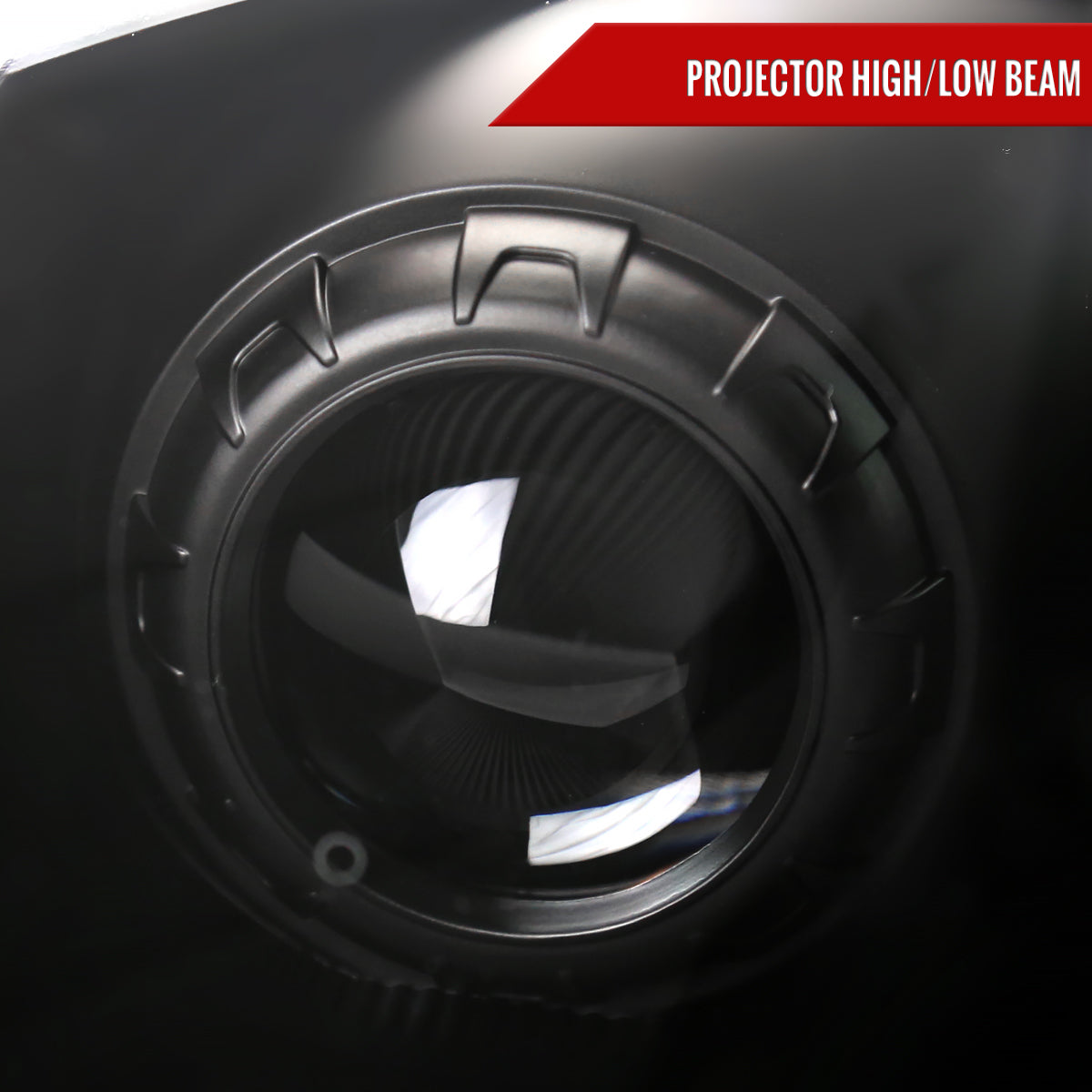 Spec-D 06-09 Nissan 350Z Headlights Sequential LED Bar Black.
