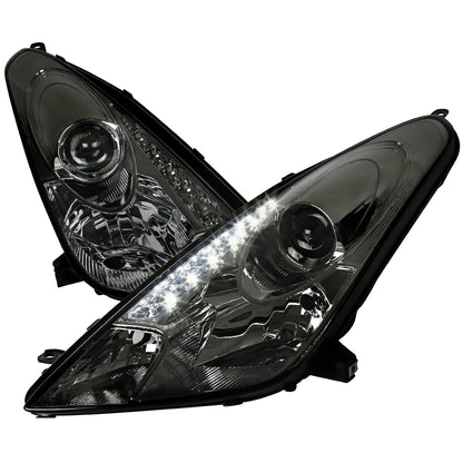Spec-D 00-05 Celica Projector Headlights LED Chrome/Smoked Lens