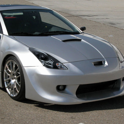 Spec-D 00-05 Toyota Celica Projector Headlights Matte Black/Clear