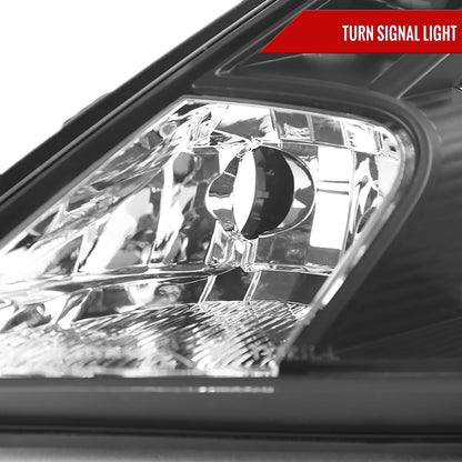 Spec-D 00-05 Toyota Celica Projector Headlights LED Black