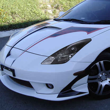 Spec-D 00-05 Toyota Celica Projector Headlights LED Black