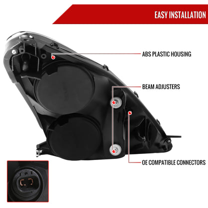 Spec-D 00-05 Celica Projector Headlights LED Black/Smoked Lens