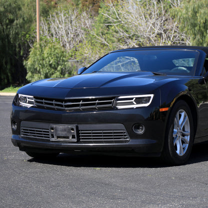 Spec-D 14-15 Chevy Camaro Sequential Headlights Matte Black