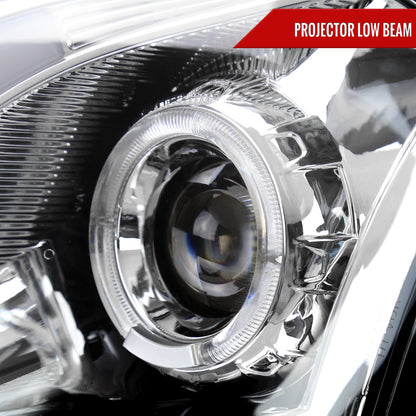 Spec-D 03-07 Cadillac CTS Headlights Halo Projector Sequential Smoked