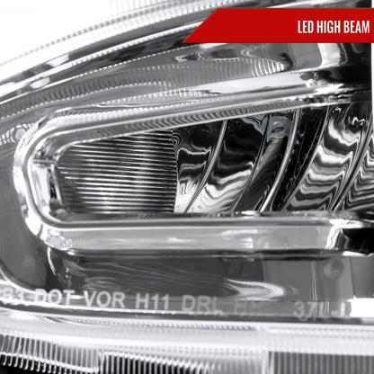 Spec-D 16-21 Honda Civic Sequential LED Headlights Chrome