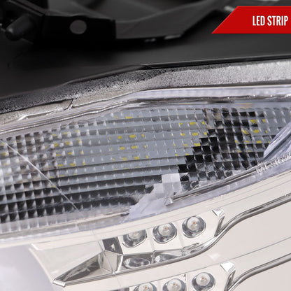 Spec-D 12-15 BMW F30 3-Series 4DR LED Projector Headlights HID Chrome