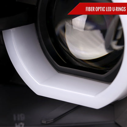 Spec-D 12-15 BMW F30 3-Series 4DR LED Projector Headlights HID Black