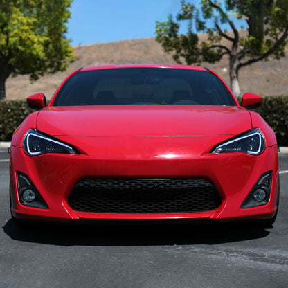 Spec-D 12-17 Scion FRS/ 86 LED Bar Projector Headlights Black