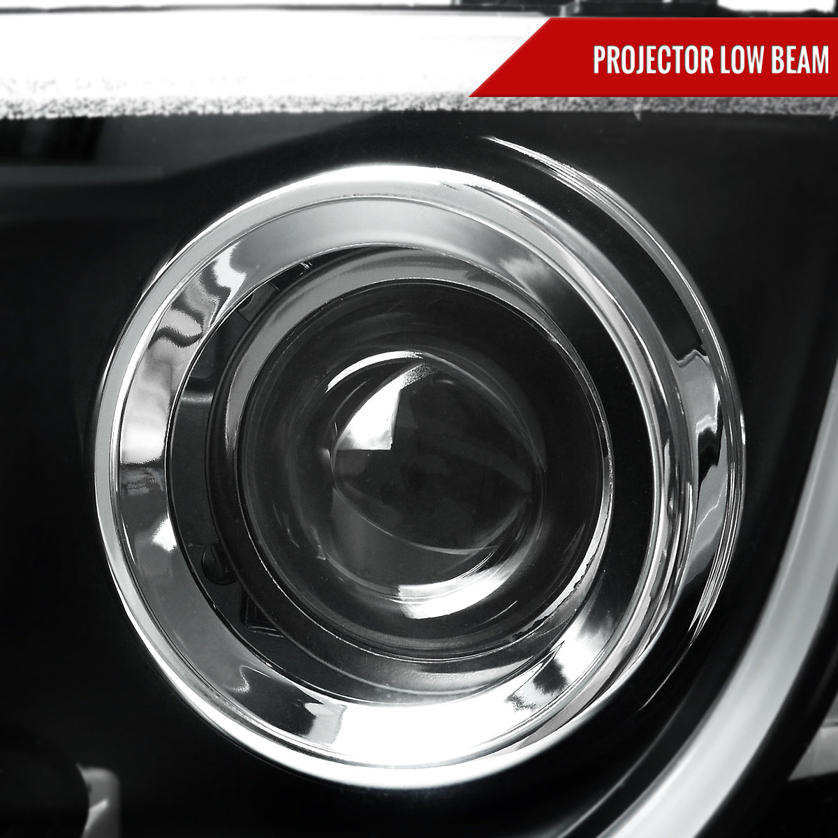 Spec-D 08-09 Pontiac G8 LED Bar Projector Headlights Black