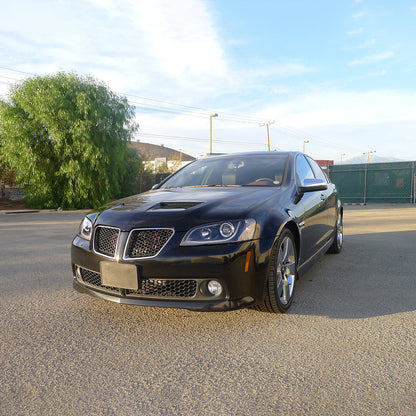 Spec-D 08-09 Pontiac G8 LED Bar Projector Headlights Black
