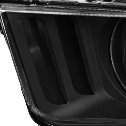 Spec-D 05-09 Ford Mustang H1 bulb Projector Headlights Black