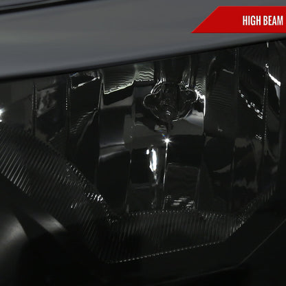 Spec-D 19-22 Ford Ranger SEQ LED Bar Projector Headlights Black/Smoked