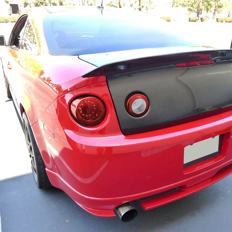 Spec-D 05-10 Chevy Cobalt Coupe LED Tail Lights Chrome/Red