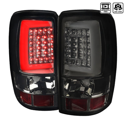 Spec-D 00-06 GMC Yukon Denali Tail Lights LED G2 Smoked