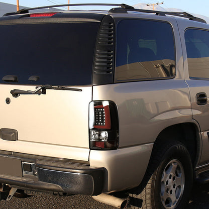 Spec-D 00-06 GMC Denali / Yukon LED Bar Tail Lights Black