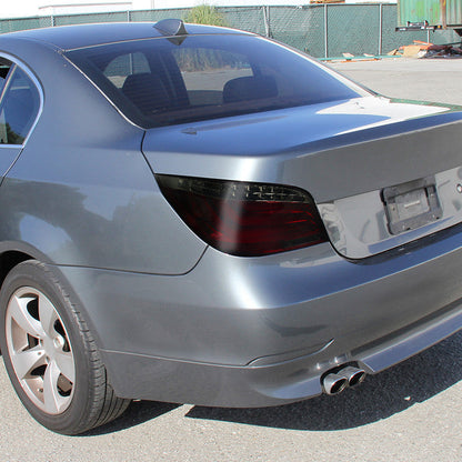 Spec-D 04-07 BMW E60 525i 530i 550i 545i LED Tail Lights Red Smoked
