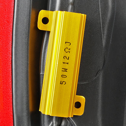 Spec-D 11-13 Ford Fiesta Hatchback LED Tail Lights Smoked