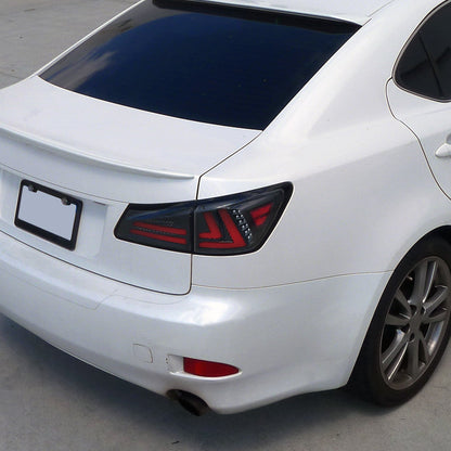 Spec-D 06-13 Lexus IS250 IS350 Tail Lights LED Chrome/Red/Clear