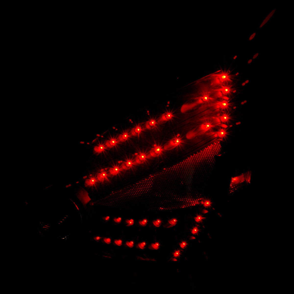 Spec-D 04-08 Nissan Maxima LED Tail Lights Black