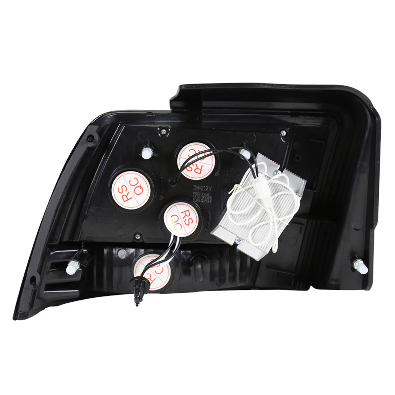 Spec-D 99-04 Ford Mustang LED Tail Lights Black