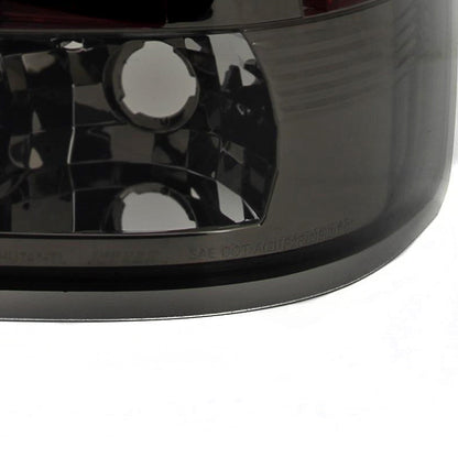 Spec-D 07-14 GMC Sierra LED Tail Lights Chrome/Smoked