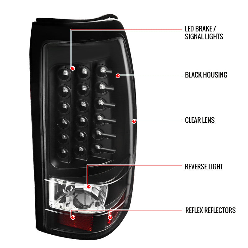 Spec-D 03-06 Chevrolet Silverado LED Tail Lights