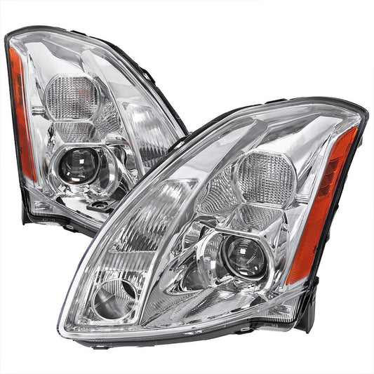 Spec-D 04-06 Nissan Maxima Projector Headlights Chrome