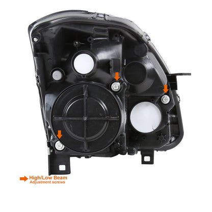 Spec-D 04-06 Maxima Projector Headlights Chrome/Smoked