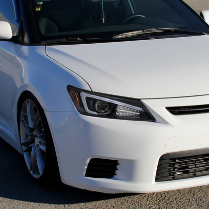 Spec-D 11-13 Scion Tc Projector Headlights LED Signals Black