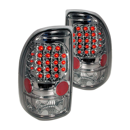Spec-D 97-04 Dodge Dakota LED Tail Lights Smoked