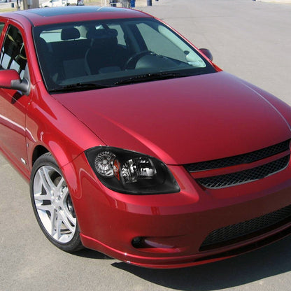 Spec-D 05-10 Chevy Cobalt G5 Pursuit Euro Headlights Black