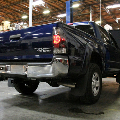 Spec-D 05-15 Toyota Tacoma Black LED Tail Lights