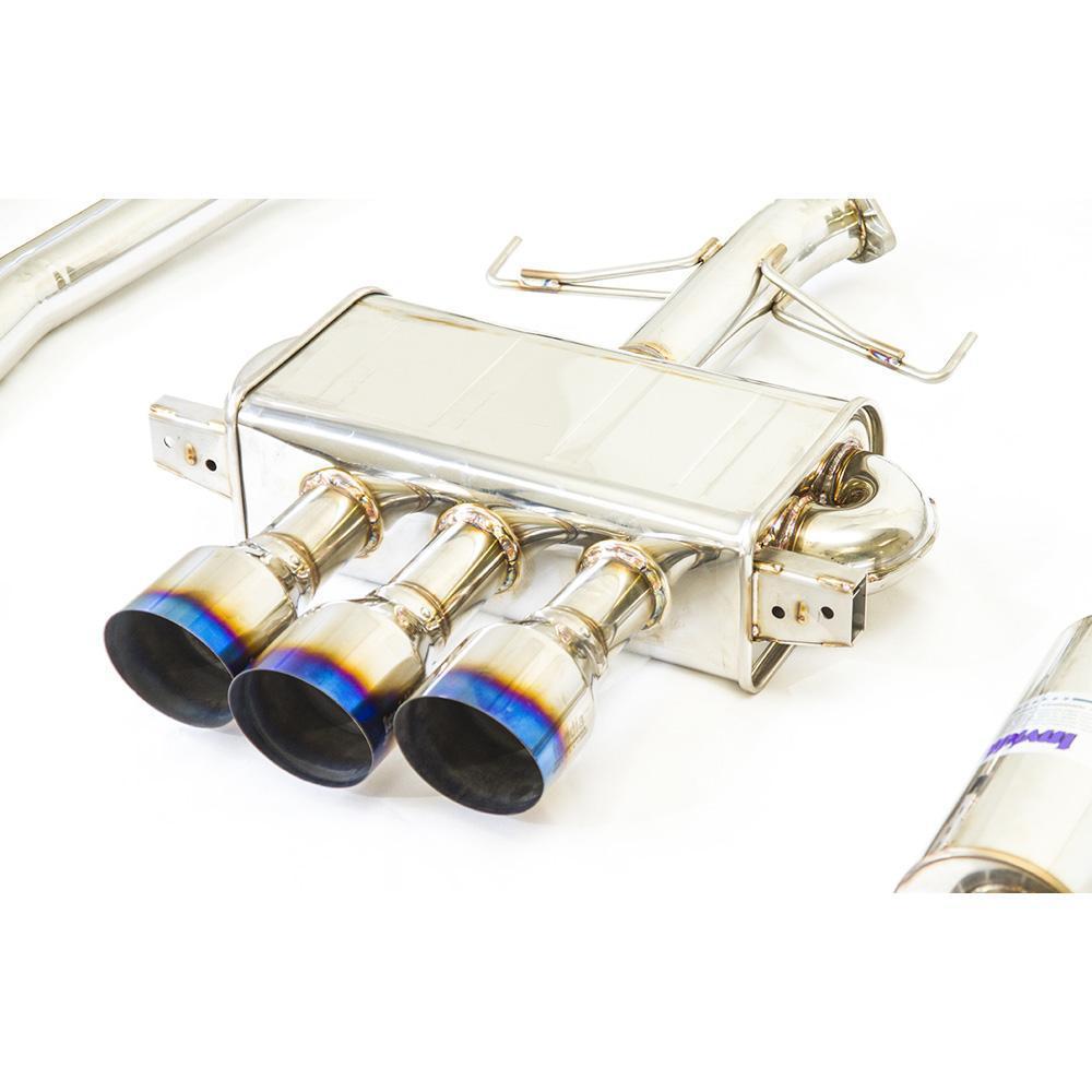 Invidia Q300 Triple Titanium Tip Cat Back Exhaust Honda Civic Type-R 2017-2019 | HS17CTRFQ33ST