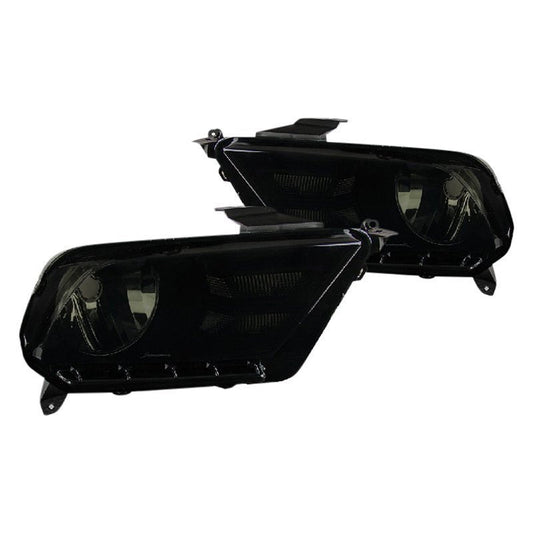 Spec-D 10-14 Ford Mustang Smoked NON OEM HID Headlights
