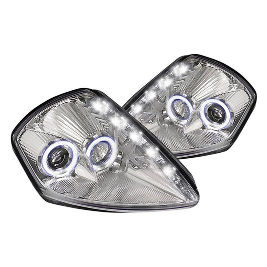 Spec-D 00-05 Mitsubishi Eclipse Headlights Projector Chrome