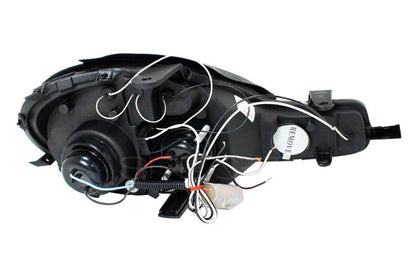 Spec-D 00-02 Dodge Plymouth Neon Headlights Dual Halo Projector Black