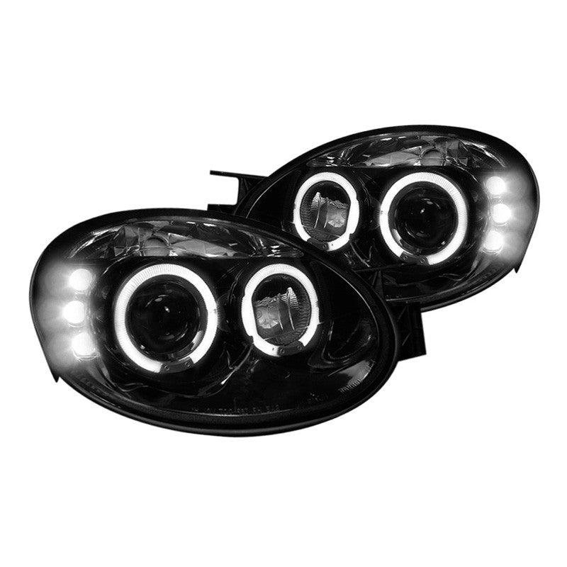 Spec-D 03-05 Dodge Neon Srt4 LED Headlights Black/Smoked Lens