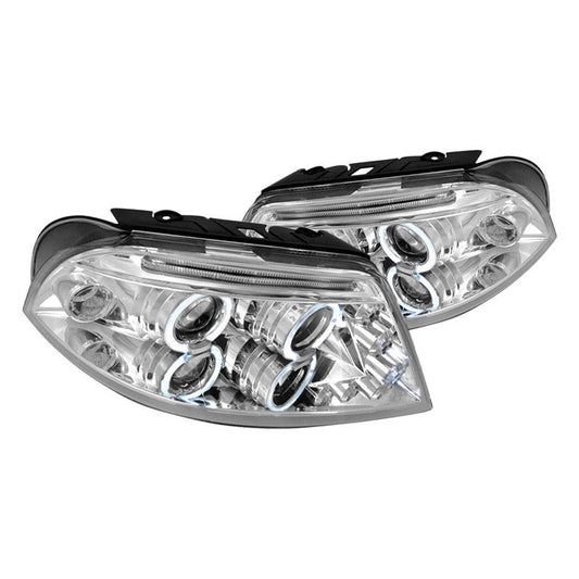 Spec-D 01-05 VW Passat Halo Projector Headlights Chrome